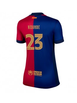 Barcelona Jules Kounde #23 Zenski Domaci Dres 2024-25 Kratak Rukavima